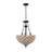 Lustre suspendu 3 lumières de style Tiffany Elyce