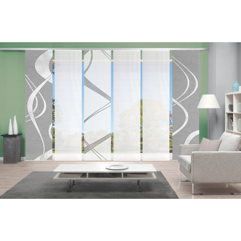 Pennell Semi Sheer Curtain Panel Pair