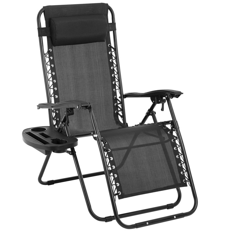 Fauteuil inclinable zéro gravité Fendley, Noir