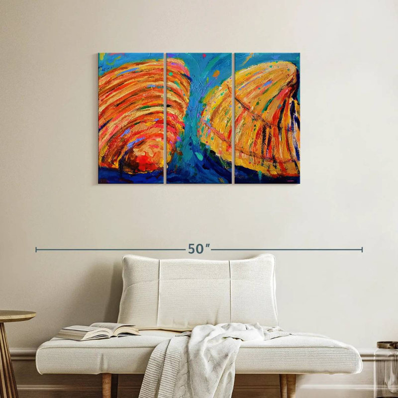 Sea shells 2020 Aletra, H 24 po x l 38 po