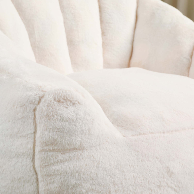 Fauteuil à billes confortable avec accoudoirs et mousse à mémoire de forme haute densité