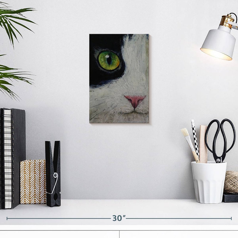 Brampt Japanese Bobtail Cat, 12" H x 8" W