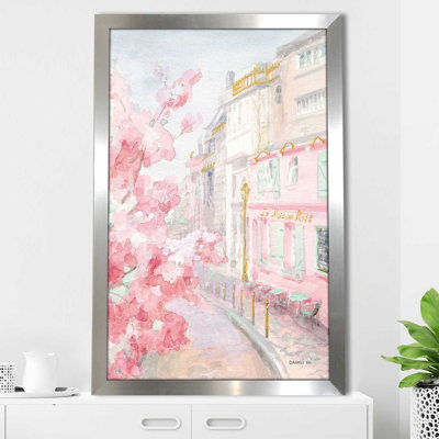 Pastel Paris II par Danhui Nai - Peinture