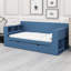 Lit de jour avec bureau amovible, tiroirs de rangement et table d'appoint hydraulique-469426681-469426680