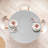 East Urban Home Abstract Fitted Round Tablecloth Pearl Grey-1408415496