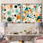 Fashion Yellow And Green Polka Dot - Abstract Collages Square Collage Set Of 2-101849084-101849085