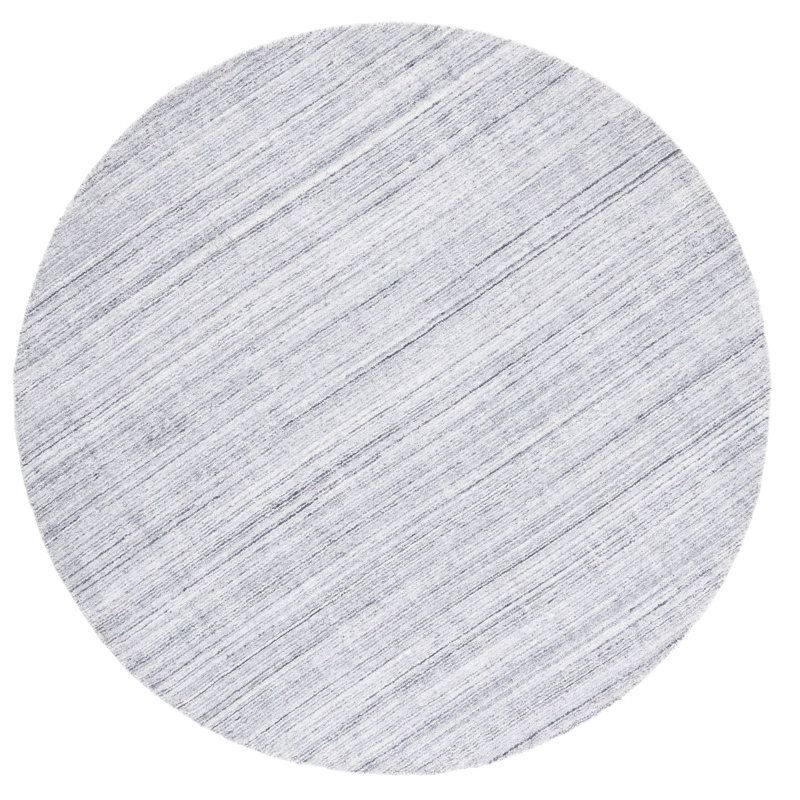 Quayshun Hand Woven Performance Rug, Round 7'