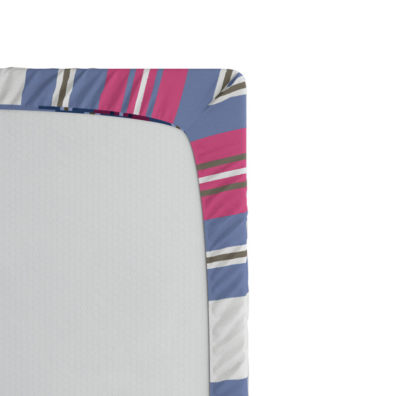 Microfiber Plaid Fitted Sheet, Queen Fitted Sheet, Plaid 2