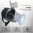 1300W Freestanding Hooded Hair Dryer with Adjustable Height-1862060751