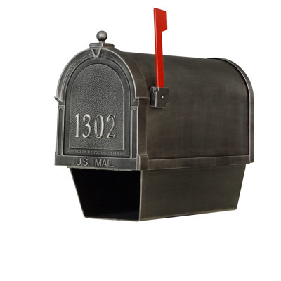 Berkshire Aluminum Post Mounted Mailbox