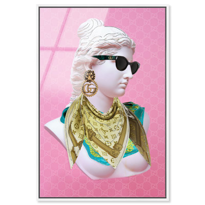 Interpretation II Canvas Fashion Print by Oliver Gal