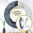 Beach Photo Harmonic Balance III - Beach Decorative Wall Mirror, Coastal Round Mirror, Printed Metal Art-99620028