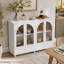 Buffet en verre arqué avec tiroirs Olmsted-408255561