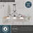 Macalla 3 - Light Kitchen Island Linear Pendant-1232312369
