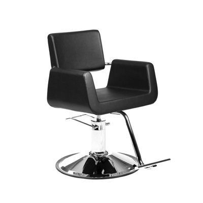 Aron Backed Adjustable Height Ergonomic Lab Stool with Footring Pedestal Base