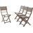 POSITANO 4 PIECE FOLDABLE CHAIR