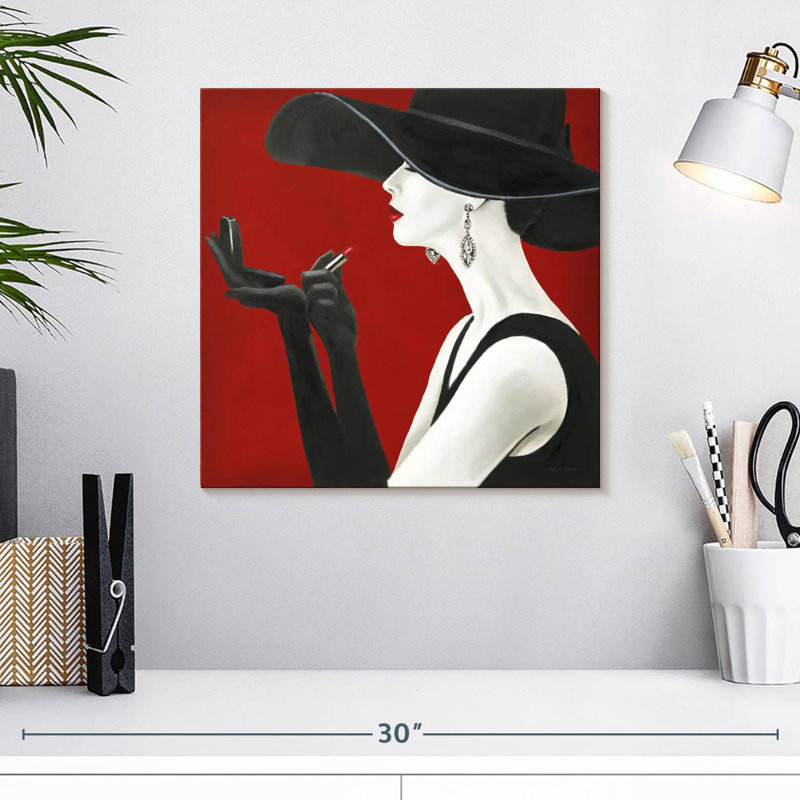 Navette Haute Chapeau Rouge II, H 16 po x l 16 po
