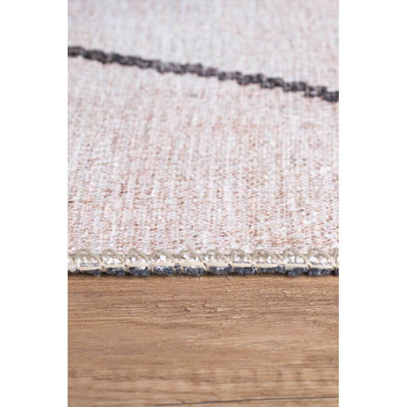 Tapis beige à motif tissé Soul, Rectangle 3 pi 10 po x 5 pi 3 po