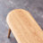 Oak Wood Living & Dining Space Bench - Build, Half-Round, Wide Seat Solid For Home Decoration Strong, Versatile Piece