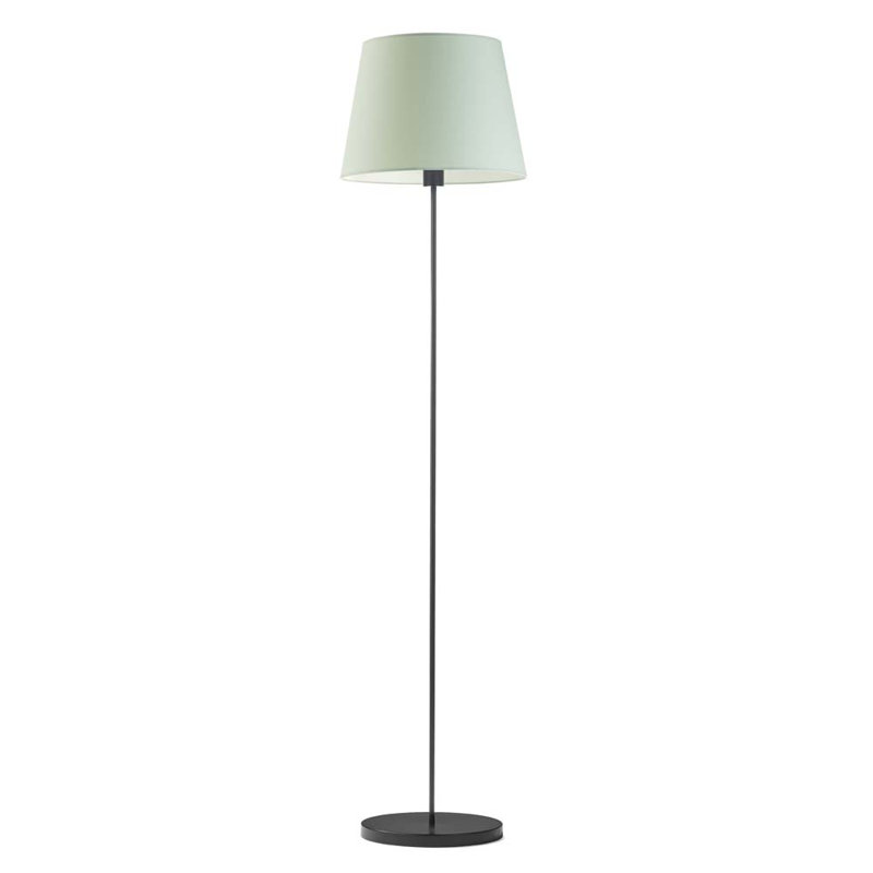 Artimus 162.5cm Traditional Floor Lamp, Mint, Black
