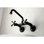 Kingston Brass Kingston Double-Handle 2-Hole Wall-Mount Bridge Kitchen Faucet