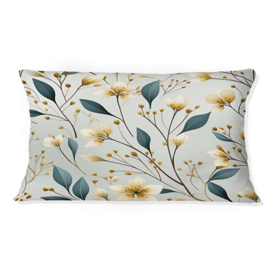 Coussin Subtle Whispers V - imprimé floral