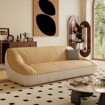 Italian Simple and Light Luxury Living Room Sofa