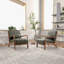 Fauteuil d'appoint rembourré de 26 po de largeur avec un coussin supplémentaire Bonnita-122738307