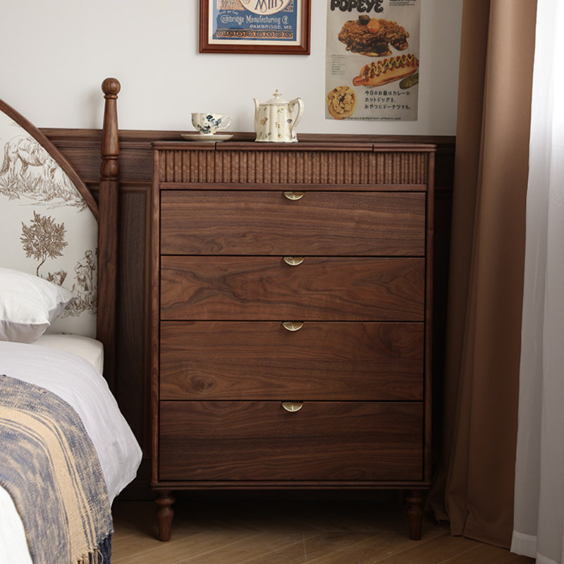 Commode d'appoint avec rangement Vintage