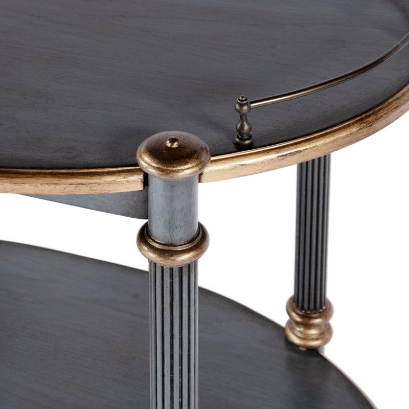 Keating Serving Cart, Blue