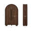Armoire de bureau pliante en noyer Bellamy-1992246055