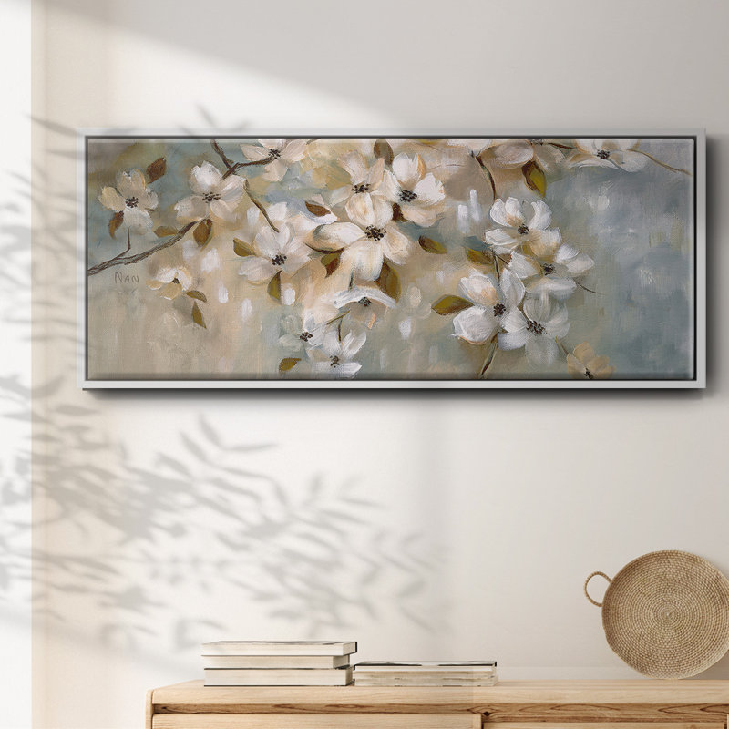 Blossoms of May - toile encadrée, H 8 po x l 20 po