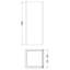 nuie Lucie 800mm Chrome Side Panel