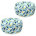 Light Blue/Yellow/Navy Blue Floral