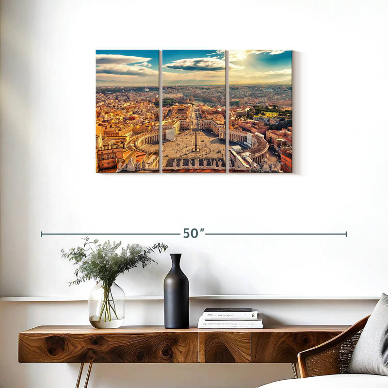 Sirci Sunny St. Peter's Square, H 20 po x l 33 po