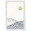 Golden Moon par Parvez Taj - impression encadrée sur papier-50097461