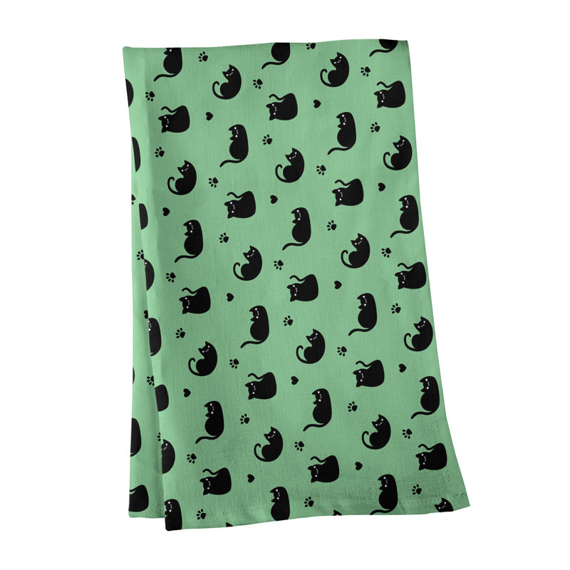 Mcguigan Tea Towel Kitchen Towel, Cotton Twill, Green