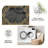 1PC Dark Charcoal Gold Vintage Baroque Filigree Frame area rugs for Living Room, Soft and Comfortable, Suitable for all seasons, easy-to-maintain, machine washable Indoor floor mat, Under Table Farmhouse suitable for Dining Table, Kitchen, Bedroom,-1643866317