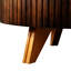 Table basse ronde de 35,4 po, table basse convenant à un décor de maison-378778598-378778599