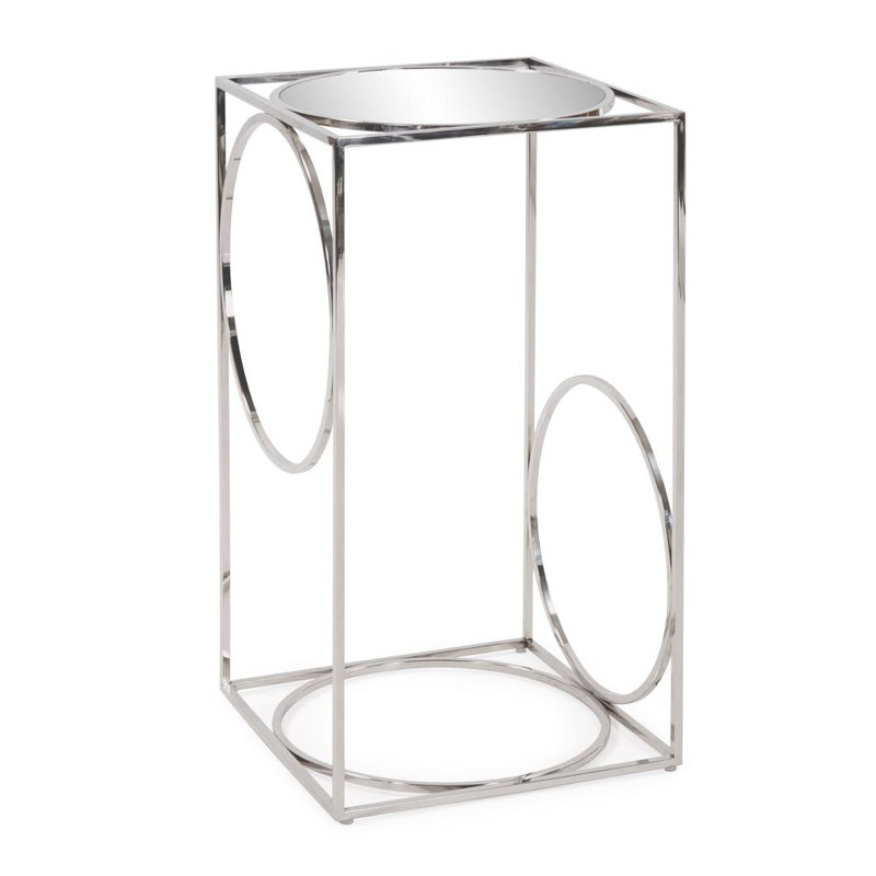 Glass Top End Table