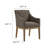 Alton Fabric Upholstered Dining Armchair-108298300