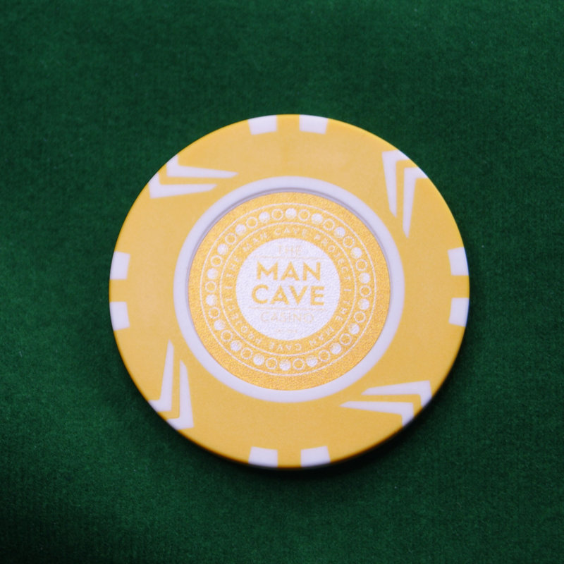 The Man Cave Project Plastic Poker Chips