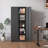 72"H Metal Garage Storage Cabinet Tool Steel Locking Cabinet With Doors And 4 Shelves, Tall Cabinets For Garage Storage Systems Lockable File Cabinet For Home Office, Classroom/Pantry