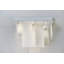 Plissé 6 - Light Glass Chandelier
