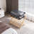 Folding Bamboo Luggage Rack-117549095
