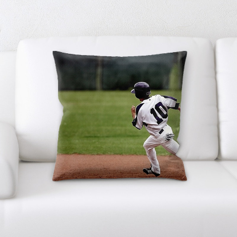 Microsuede Reversible Throw Pillow