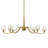 Uttermost Barcelona 6 Light Brass Chandelier