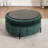31.5"W Upholstered Storage Ottoman,Metal Legs Ottoman With Tray-405410950