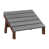 Driftwood Gray Top/Chocolate Brown Base
