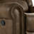 Doniphan Bellflower Polished Microfiber Nailhead Swivel Glider Recliner-1113204437
